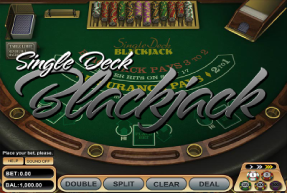 Ігровий автомат Single Deck Blackjack